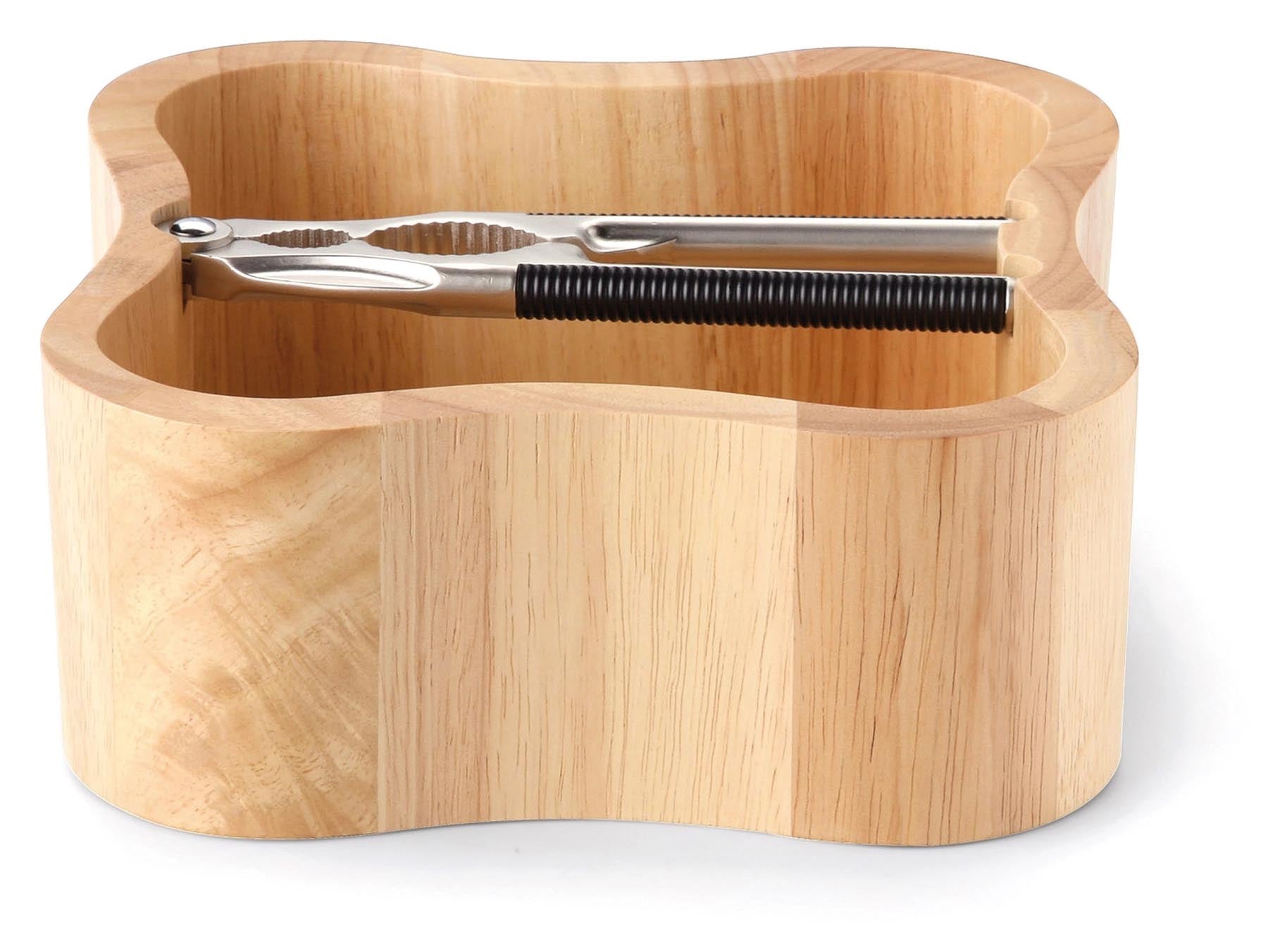 Gummibaum Nussschale mit Knacker 24.5cm in Mehrfarbig präsentiert im Onlineshop von KAQTU Design AG. Schale ist von Continenta
