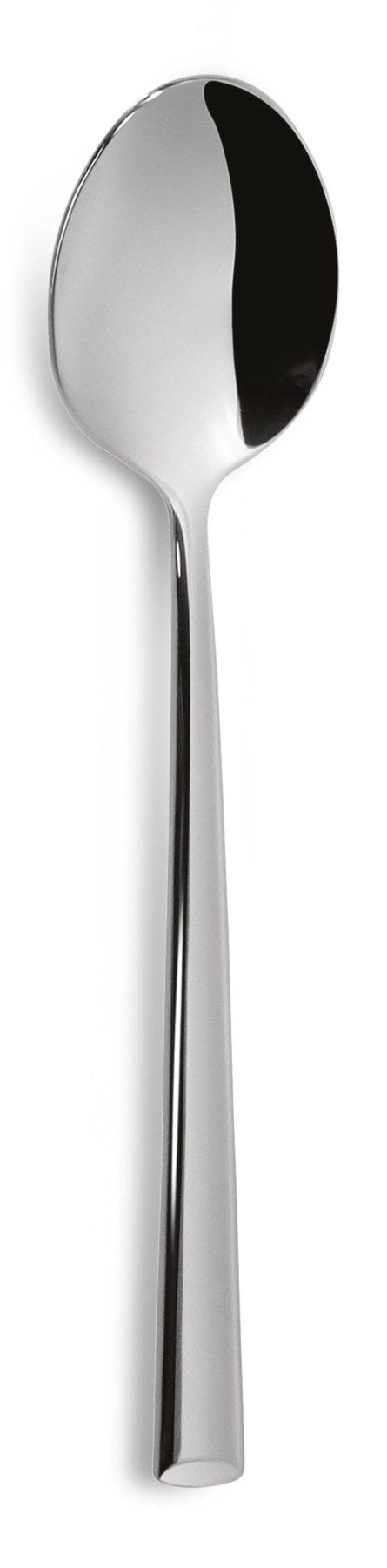 Q5 Lotus Kaffeelöffel 4mm in Silber präsentiert im Onlineshop von KAQTU Design AG. Besteck ist von Comas