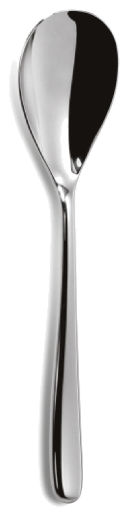 Q9 Dalia Kaffeelöffel in Silber präsentiert im Onlineshop von KAQTU Design AG. Kaffeelöffel ist von Comas