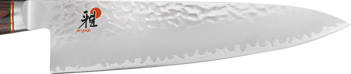 MIYABI 6000MCT Shotoh, 130mm in Braun präsentiert im Onlineshop von KAQTU Design AG. Damastmesser ist von Miyabi