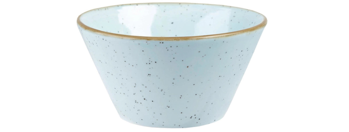 Stonecast Duck Egg Blue Schale 34cl, D12.1cm H6.5cm in Blau präsentiert im Onlineshop von KAQTU Design AG. Schale ist von Churchill