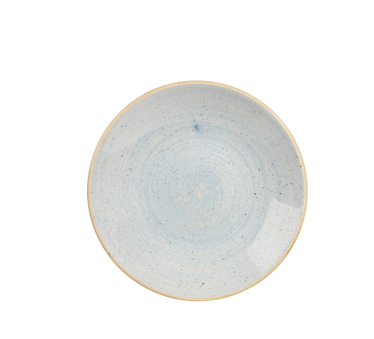 Stonecast Duck Egg Blue Coupe Teller tief 22.5cm in Blau präsentiert im Onlineshop von KAQTU Design AG. Teller ist von Churchill