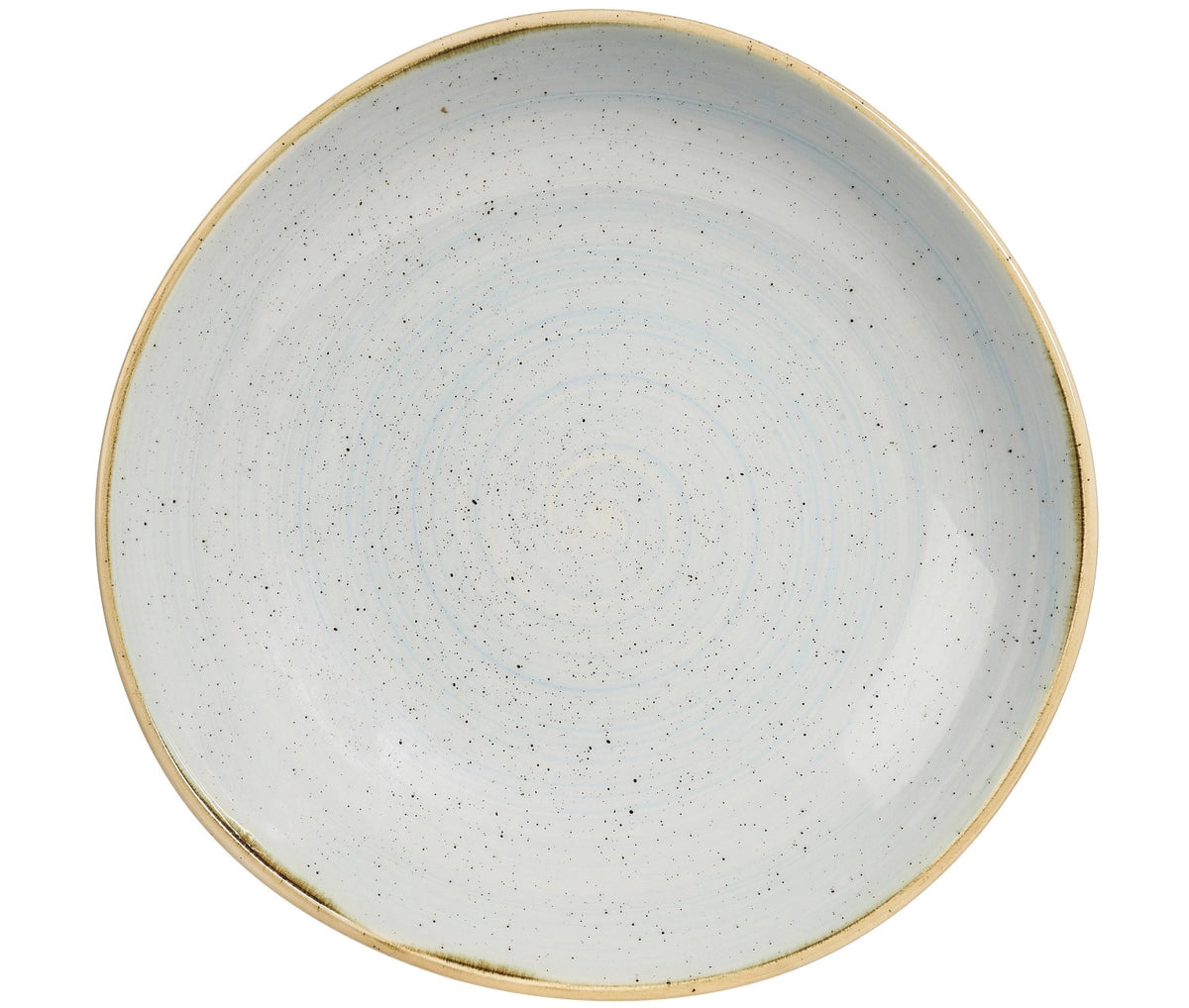Stonecast Duck Egg Blue Organic Teller tief 25.3cm in Blau präsentiert im Onlineshop von KAQTU Design AG. Teller ist von Churchill