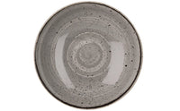 Stonecast Peppercorn Grey Coupe Teller tief 24.8cm