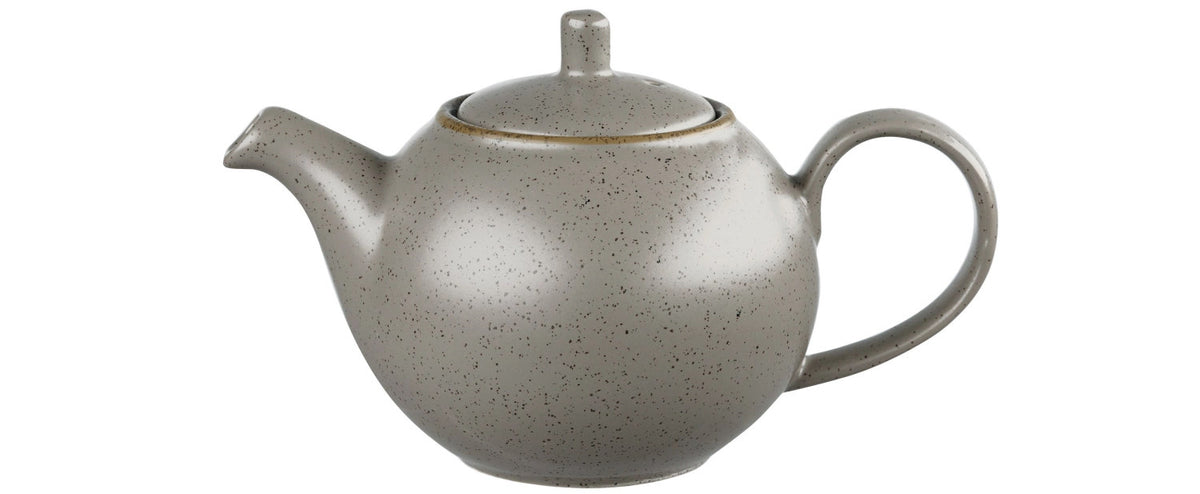 Stonecast Peppercorn Grey Kanne 0.4 lt. in Silber präsentiert im Onlineshop von KAQTU Design AG. Kanne ist von Churchill