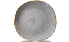 Stonecast Peppercorn Grey Organic Teller flach 26.4cm