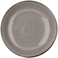 Stonecast Peppercorn Grey Coupe Teller tief 31cm