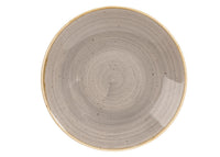 Stonecast Peppercorn Grey Coupe Teller tief 25.5cm