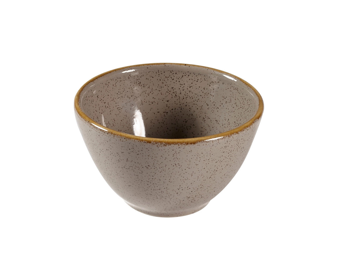 Stonecast Peppercorn Grey Schale tief 10.2cm, 24cl in Silber präsentiert im Onlineshop von KAQTU Design AG. Schale ist von Churchill