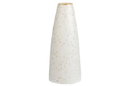 Vase blanche à orge de Stonecast 12,7 cm