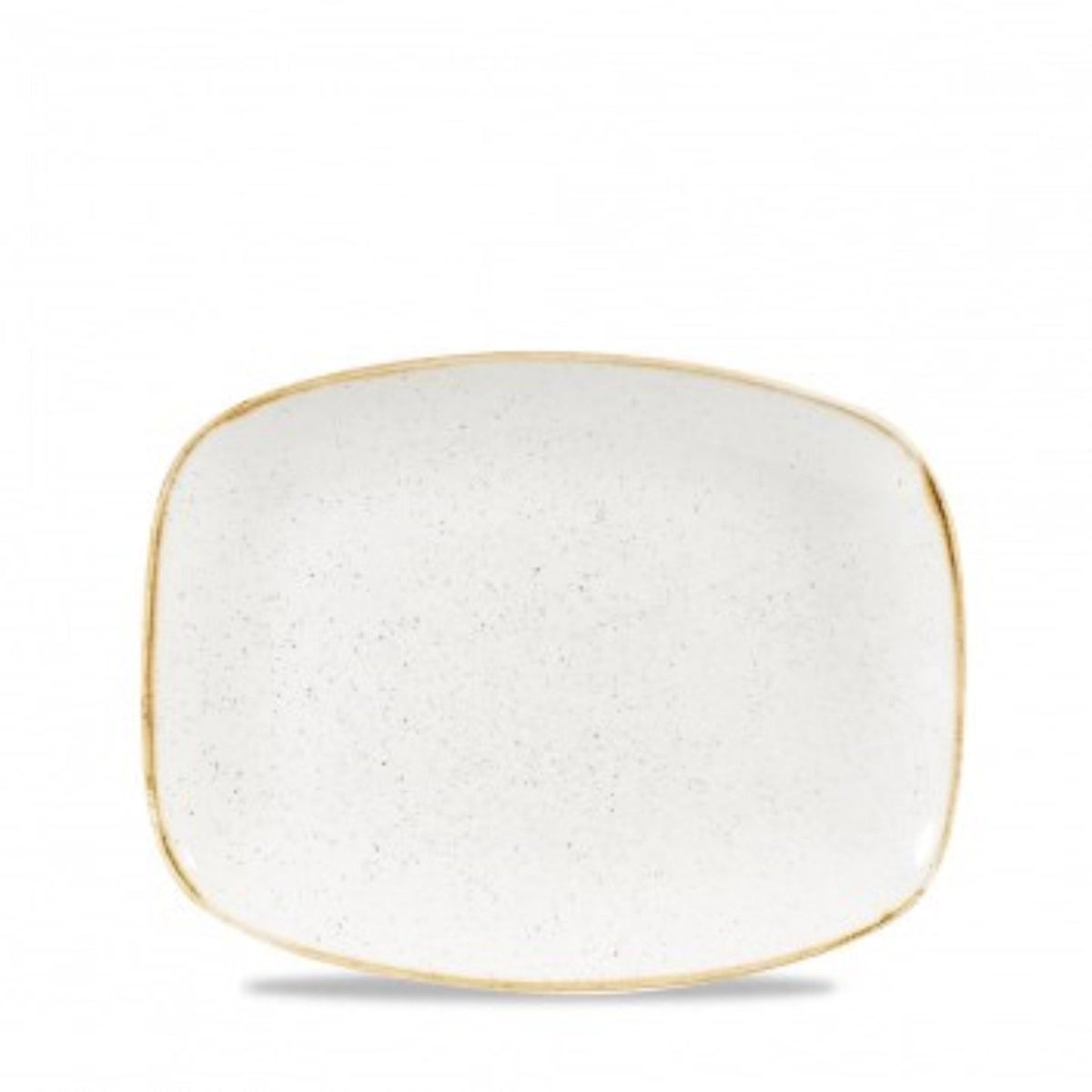 Stonecast Barley White Platte rechteckig No. 7 26.1x20.2cm in Weiss präsentiert im Onlineshop von KAQTU Design AG. Platte ist von Churchill