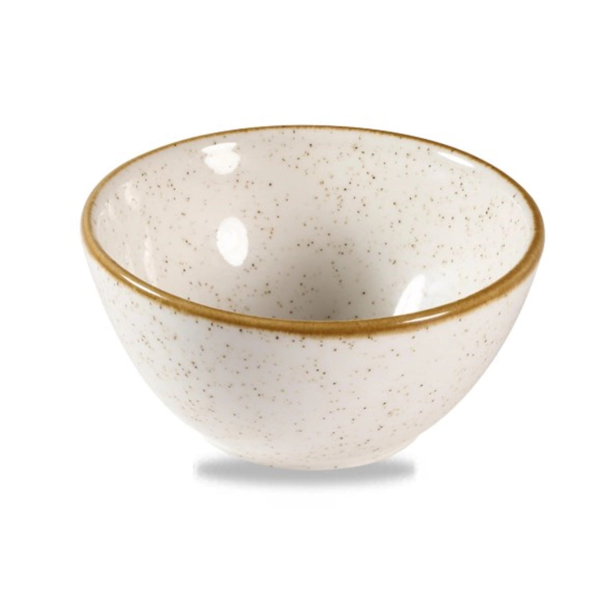 Stonecast Barley White Schale hoch 13cm, 40cl in Weiss präsentiert im Onlineshop von KAQTU Design AG. Schale ist von Churchill