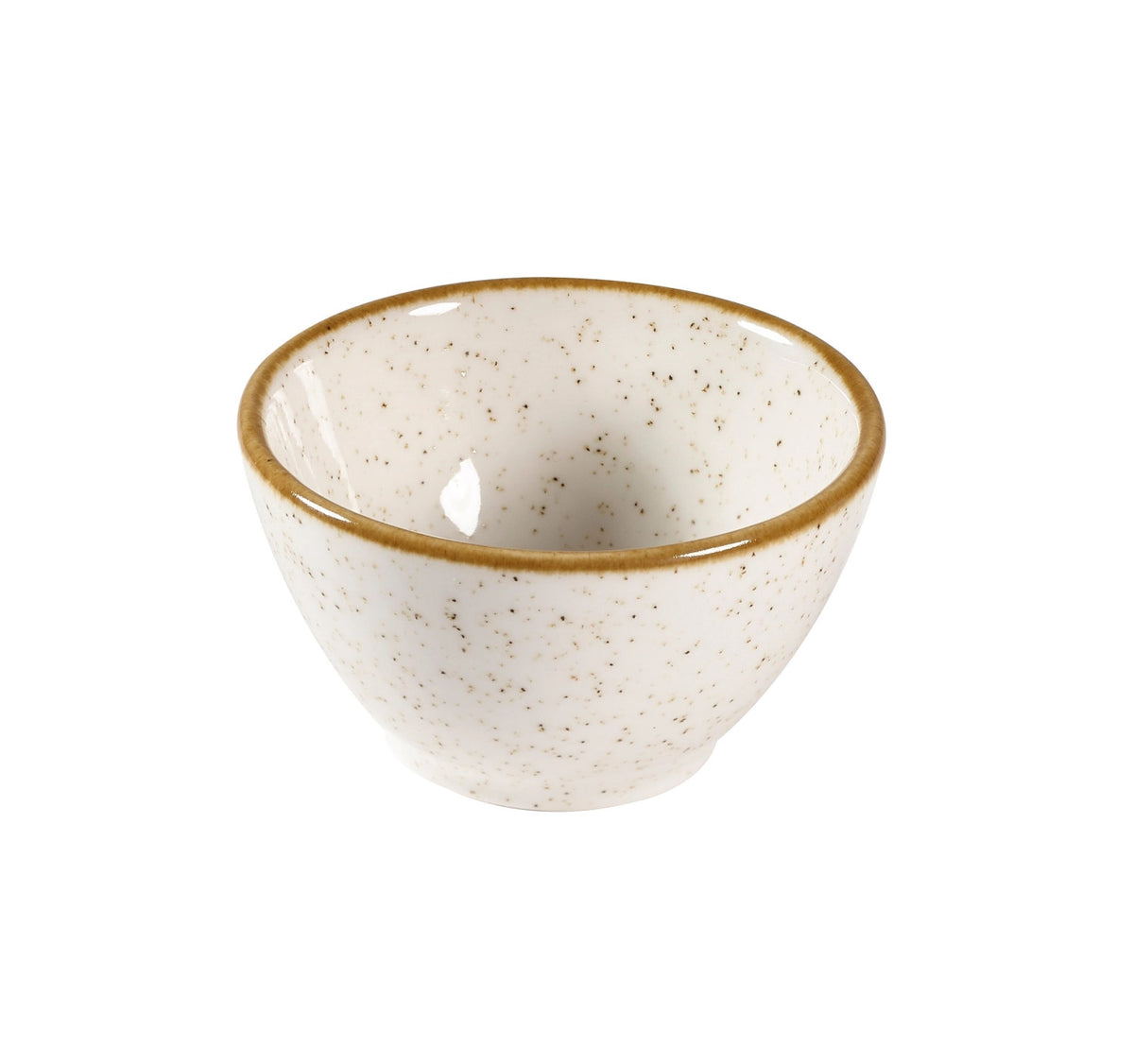 Stonecast Barley White Dip Schälchen 7cm, 6 cl in Weiss präsentiert im Onlineshop von KAQTU Design AG. Schale ist von Churchill