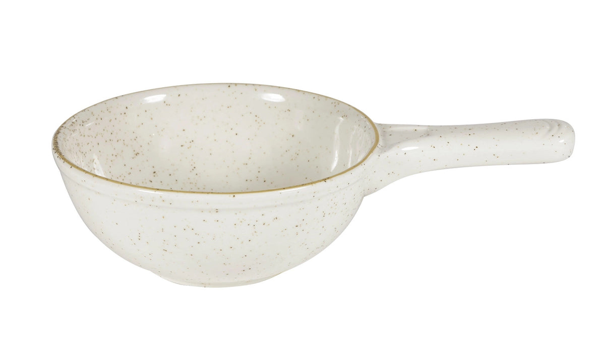 Stonecast Barley White Kasserolle klein 23cm 37cl in Weiss präsentiert im Onlineshop von KAQTU Design AG. Schale ist von Churchill