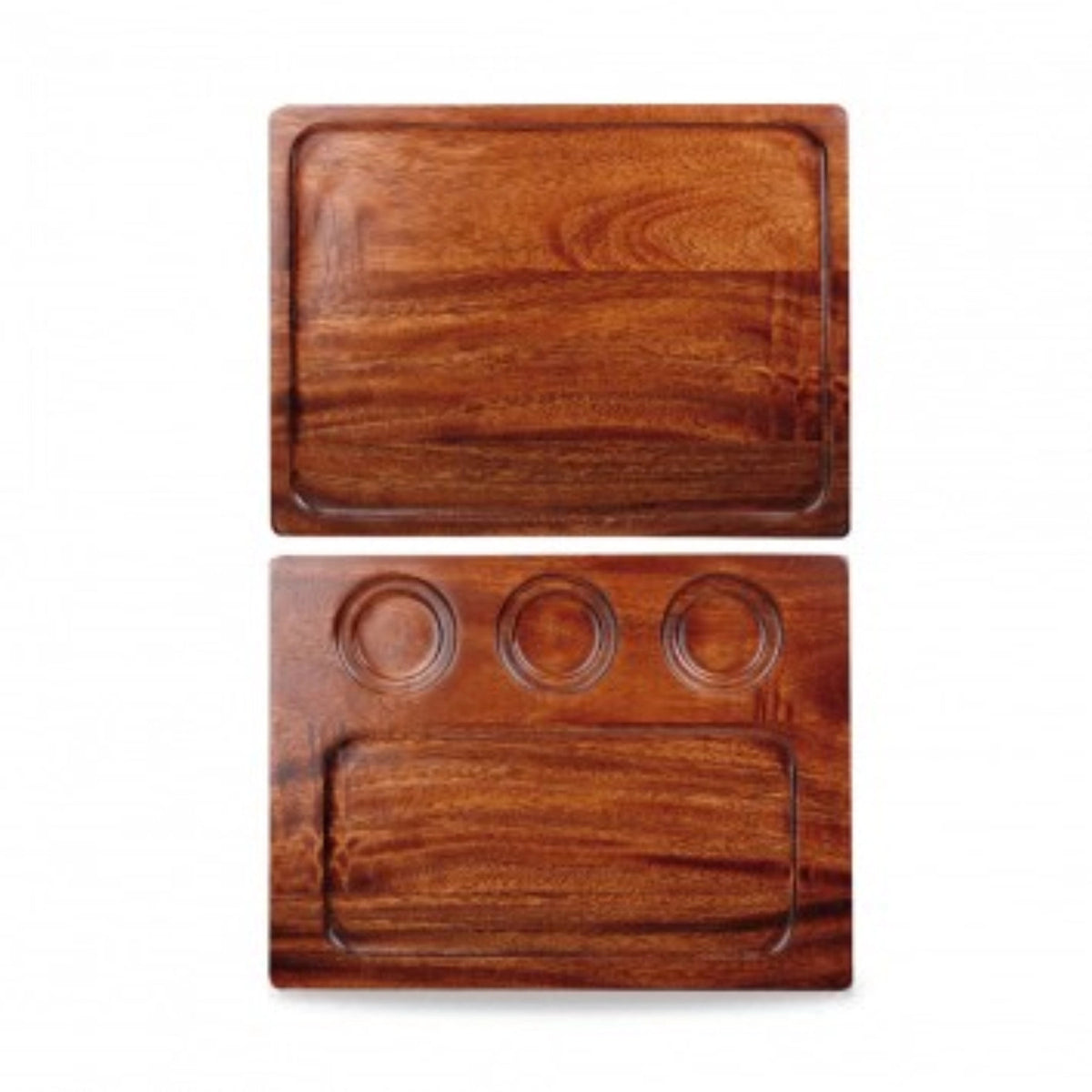 Alchemy Wood Quadratisches Servierbrett 32x24cm in Braun präsentiert im Onlineshop von KAQTU Design AG. Tablett ist von Churchill