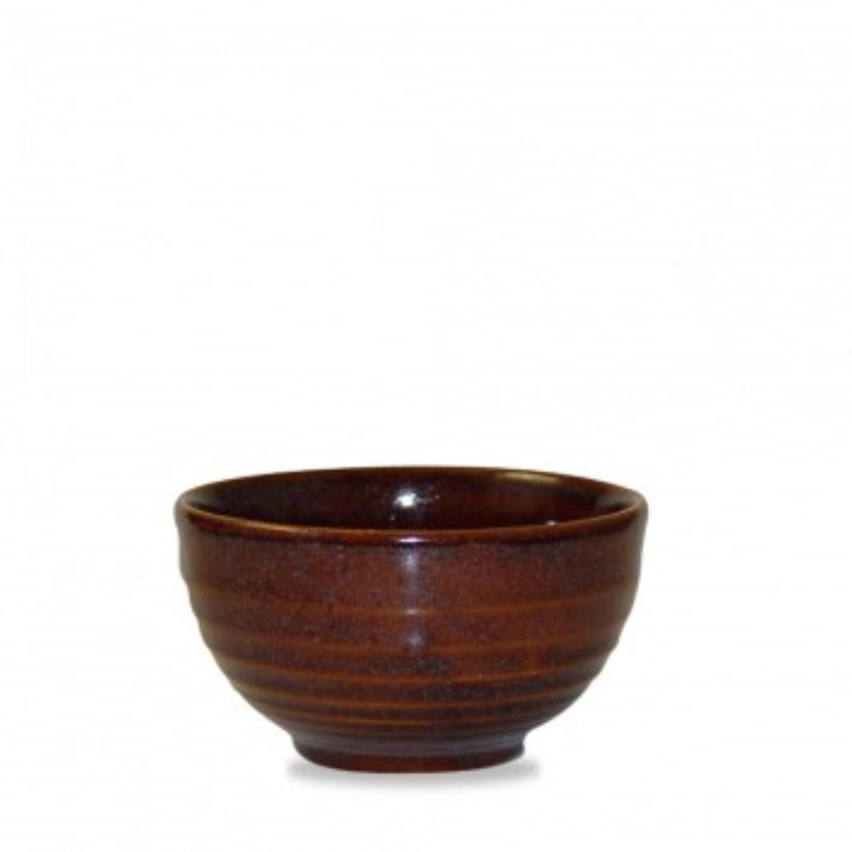 Bit on the Side Cinnamon Brown Schale geriffelt 56cl in Braun präsentiert im Onlineshop von KAQTU Design AG. Schale ist von Churchill