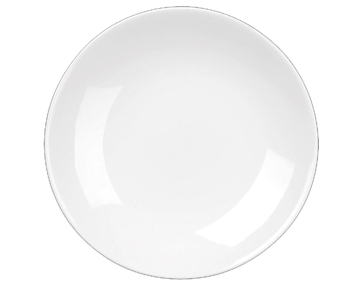 Alchemy Balance W. Coupe Teller flach 30.5cm in Weiss präsentiert im Onlineshop von KAQTU Design AG. Teller ist von Churchill