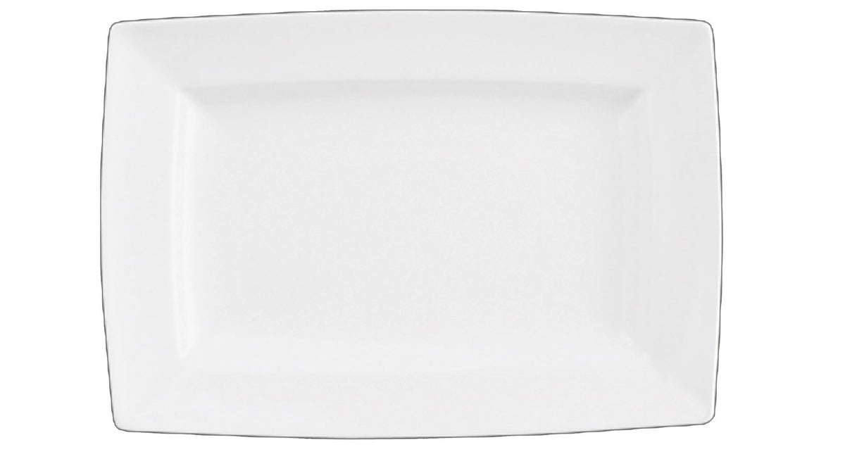 Alchemy Energy Platte rechteckig 33x22.7cm in Weiss präsentiert im Onlineshop von KAQTU Design AG. Platte ist von Churchill