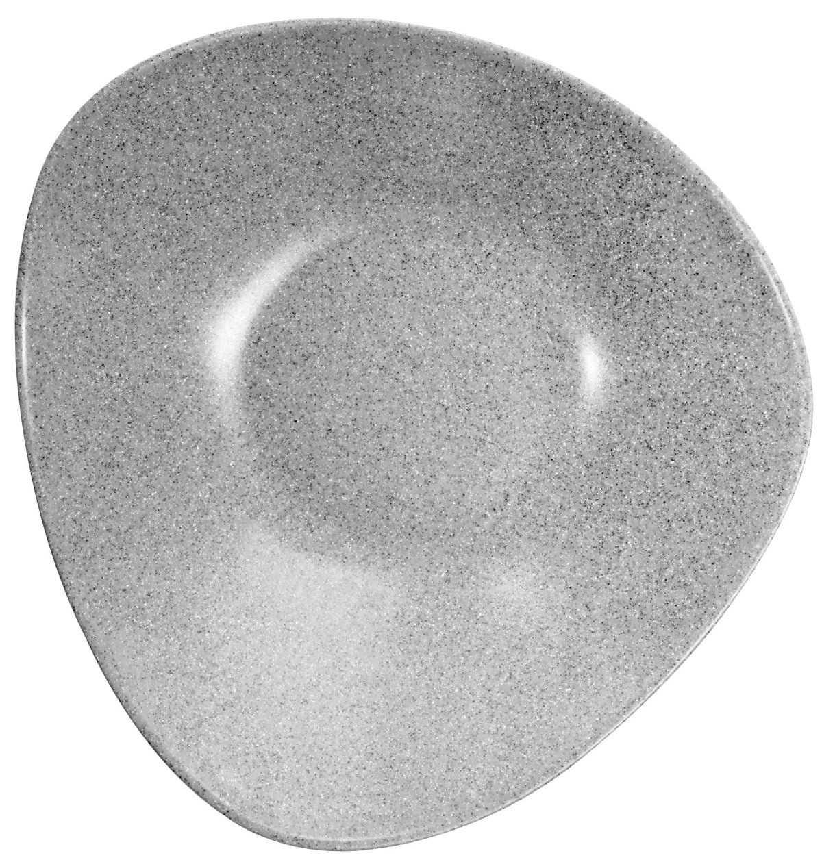 Alchemy Melamin Granite Grey Platte flach 35.5x35cm in Silber präsentiert im Onlineshop von KAQTU Design AG. Platte ist von Churchill