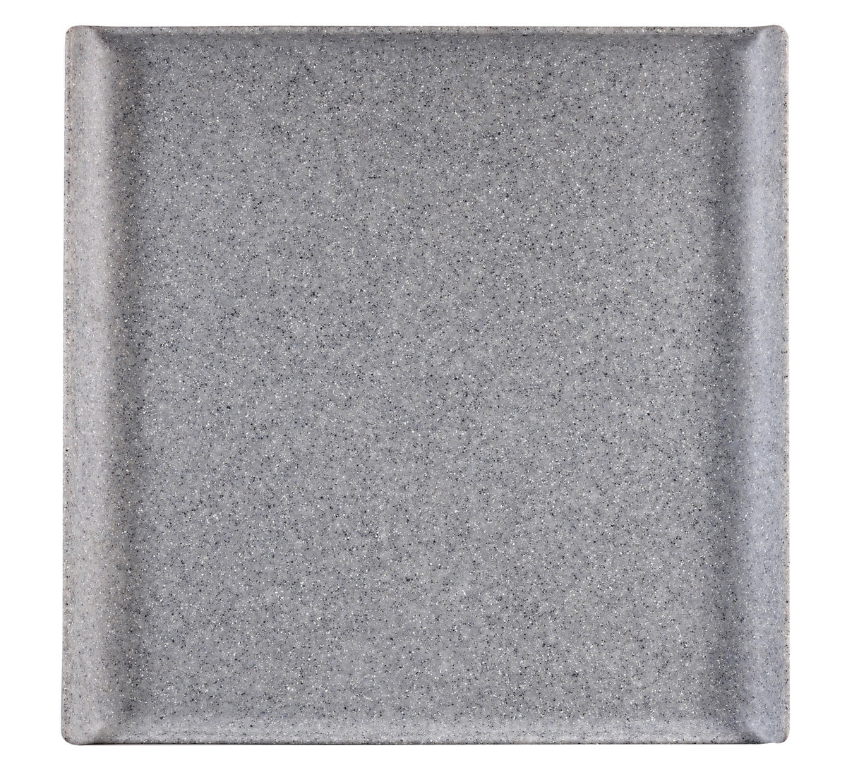 Alchemy Melamin Granite Grey Tablett 30.3x30.3cm in Silber präsentiert im Onlineshop von KAQTU Design AG. Teller ist von Churchill