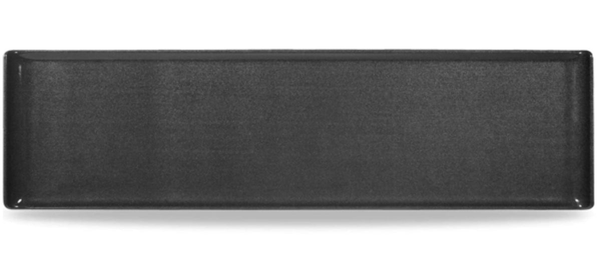Alchemy Melamin Black Tablett 56x15.3cm in Schwarz präsentiert im Onlineshop von KAQTU Design AG. Tablett ist von Churchill