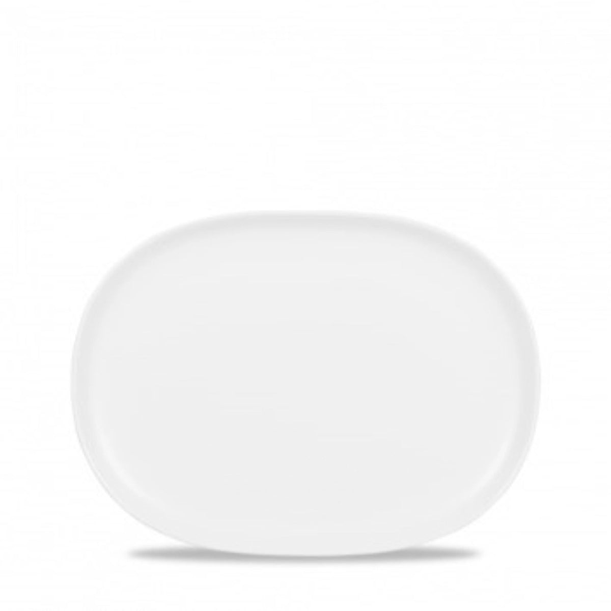 Alchemy Moonstone Teller oval 14.5x19cm in Weiss präsentiert im Onlineshop von KAQTU Design AG. Teller ist von Churchill