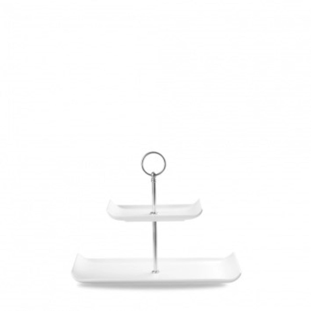 Alchemy Balance W. Etagere rechteckige Klein 30x14.5x22 cm in Weiss präsentiert im Onlineshop von KAQTU Design AG. Küchenhelfer ist von Churchill