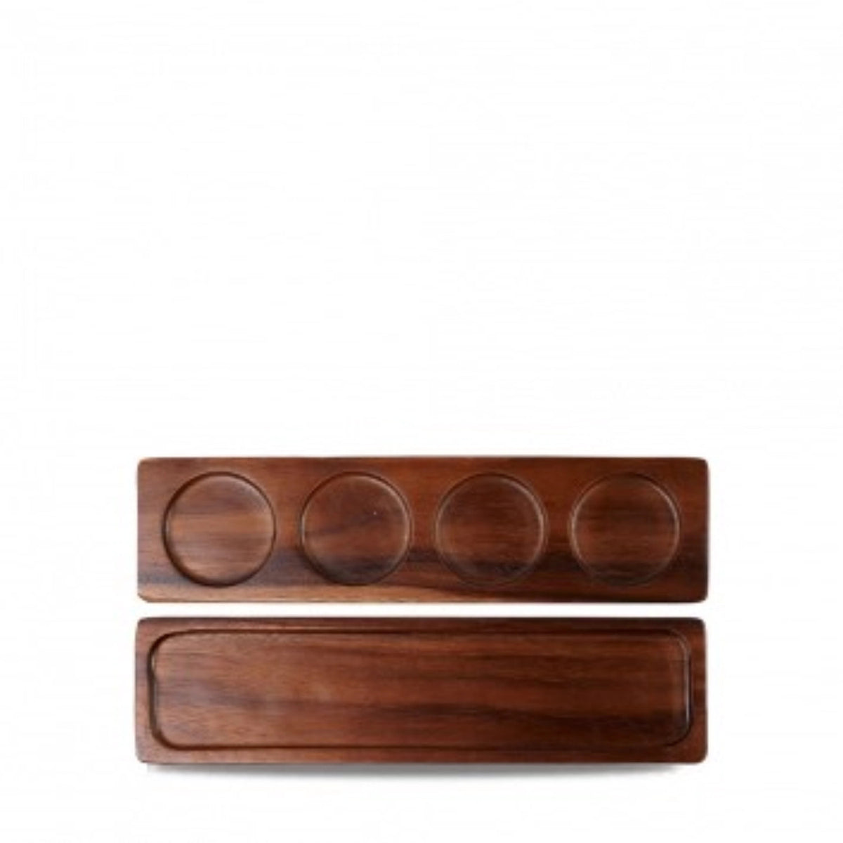 Art de Cuisine Wood Tablett 35.2x9cm H2.7cm, Akazie in Braun präsentiert im Onlineshop von KAQTU Design AG. Tablett ist von Churchill