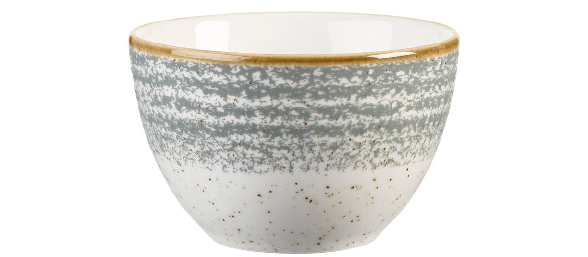 S.P. Homespun Stone Grey Zuckerschale 22.7cl in Silber präsentiert im Onlineshop von KAQTU Design AG. Schale ist von Churchill