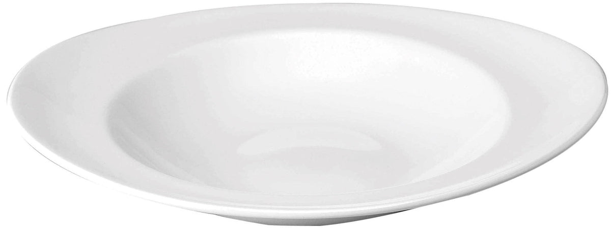 Equation White Orbit Teller oval tief Fahne 31x26.5cm in Weiss präsentiert im Onlineshop von KAQTU Design AG. Teller ist von Churchill