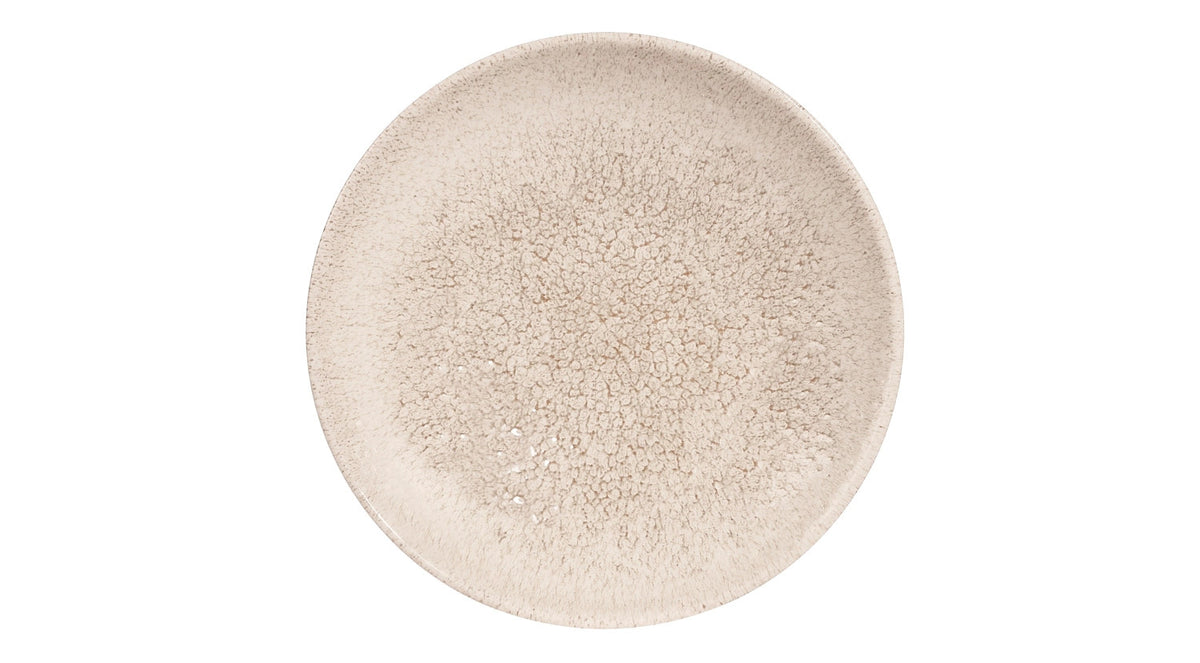 S.P. Raku Agate Grey Coupe Teller tief 18.2cm in Beige präsentiert im Onlineshop von KAQTU Design AG. Teller ist von Churchill