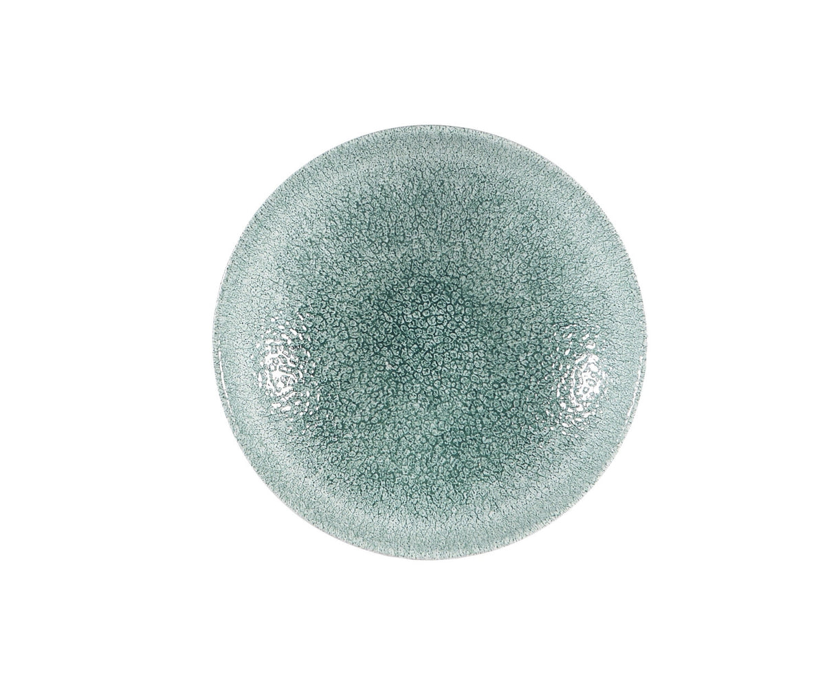 S.P. Raku Jade Green Coupe Teller tief 24.8cm in Blau präsentiert im Onlineshop von KAQTU Design AG. Teller ist von Churchill