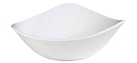 Lotus White Triangel Schüssel 18.5cm, 37cl