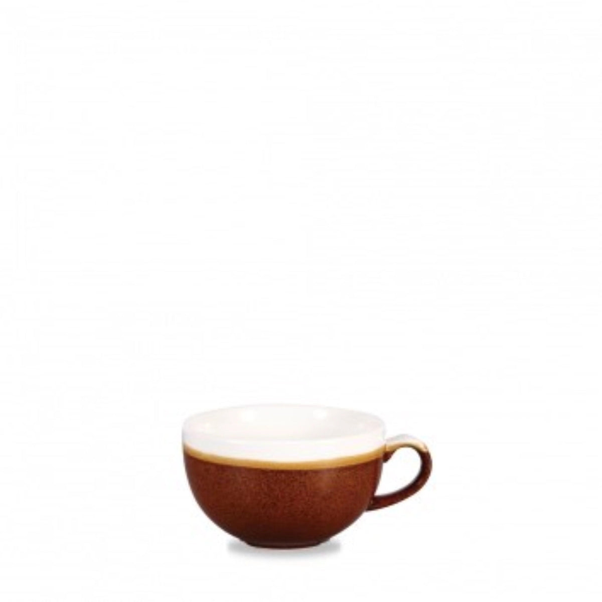 Monochrome Cinnamon Brown Tasse 22.7cl in Braun präsentiert im Onlineshop von KAQTU Design AG. Tasse ist von Churchill