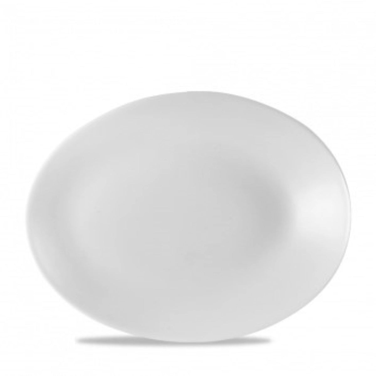 Profile White Platte oval 29x22.7x3.8cm in Weiss präsentiert im Onlineshop von KAQTU Design AG. Platte ist von Churchill