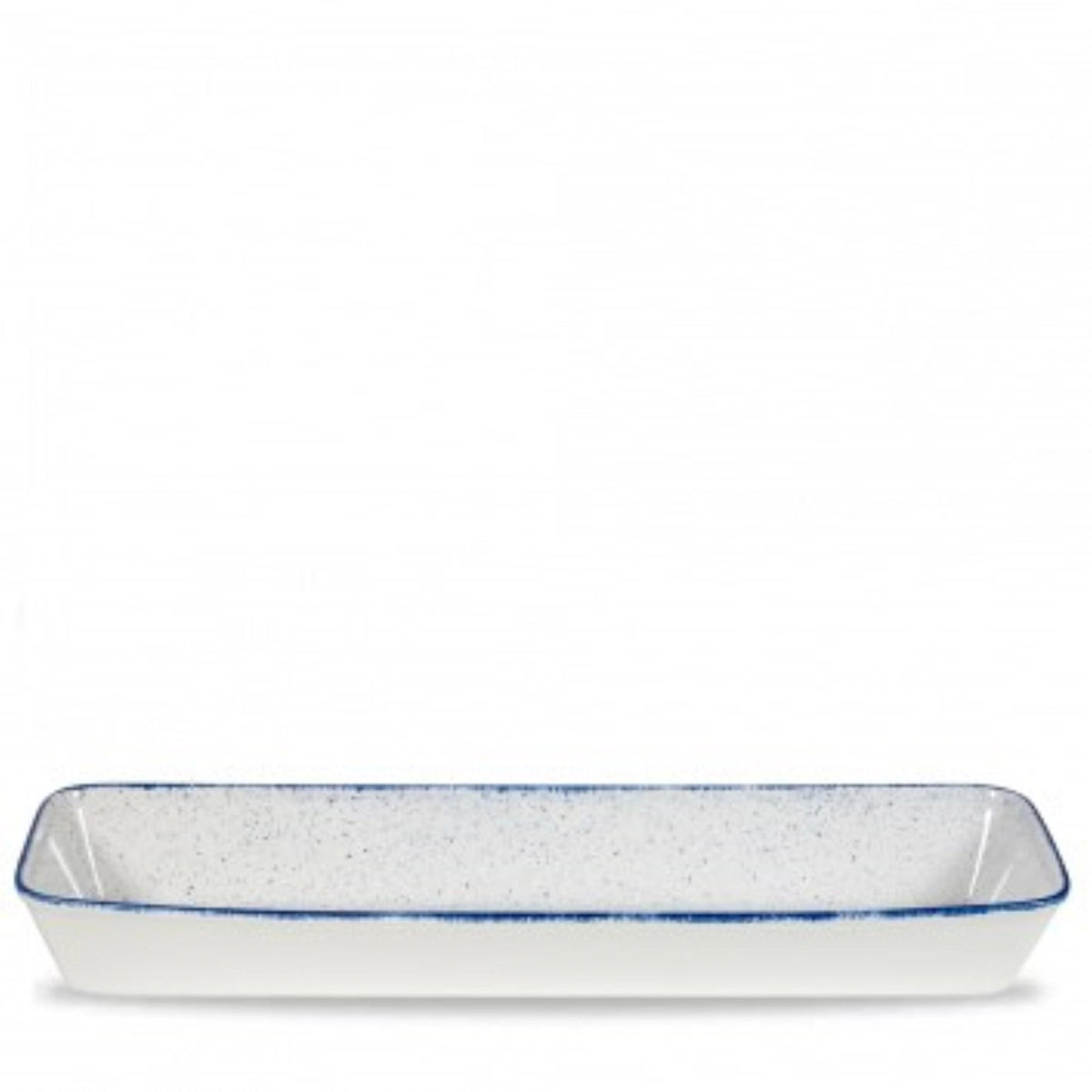 Stonecast Hints Indigo Blue Backform 53x16x6.2cm in Blau präsentiert im Onlineshop von KAQTU Design AG. Backform / Backblech ist von Churchill