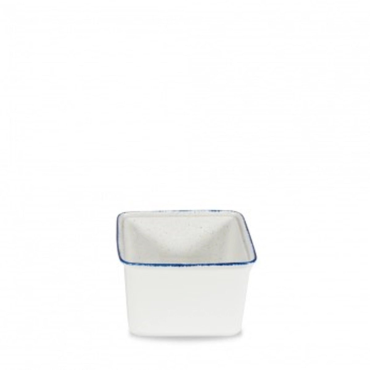 Stonecast Hints Indigo Blue Auflaufform 18x19.4x11.5cm in Weiss präsentiert im Onlineshop von KAQTU Design AG. Backform / Backblech ist von Churchill