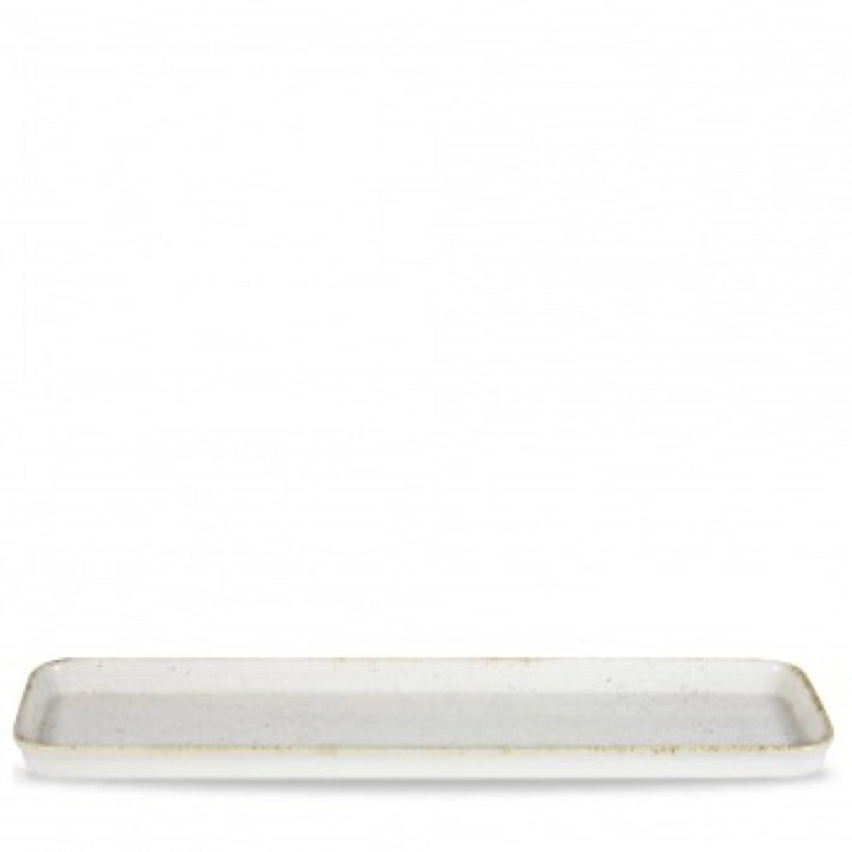 Stonecast Hints Barley White flache Platte 53x15x2.5cm in Weiss präsentiert im Onlineshop von KAQTU Design AG. Platte ist von Churchill