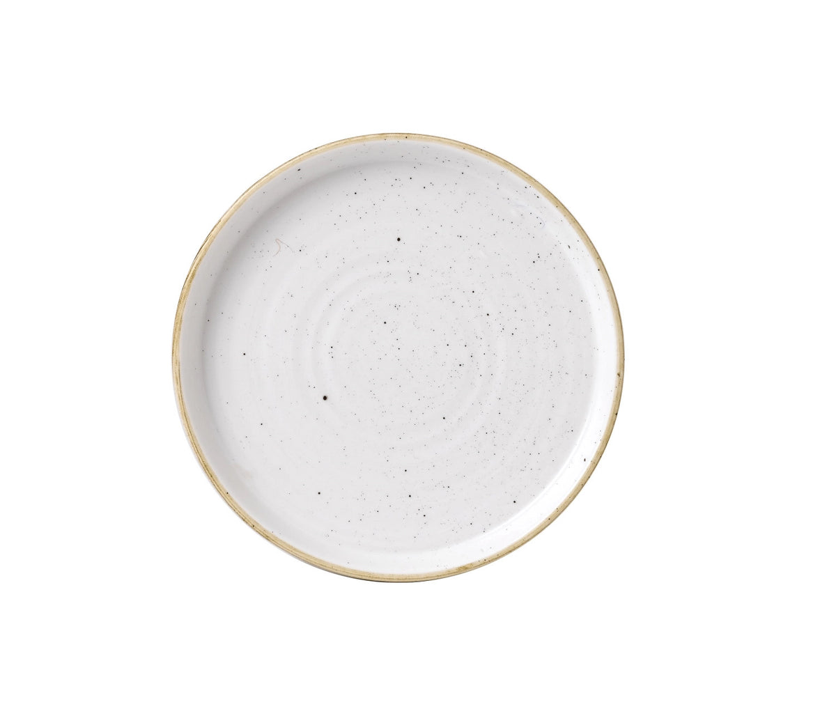 Stonecast Barley White Walled Teller flach 15.7cm in Weiss präsentiert im Onlineshop von KAQTU Design AG. Teller ist von Churchill