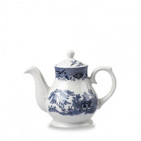 V.P. Blue Willow Sandringham jug 42cl H14.5cm