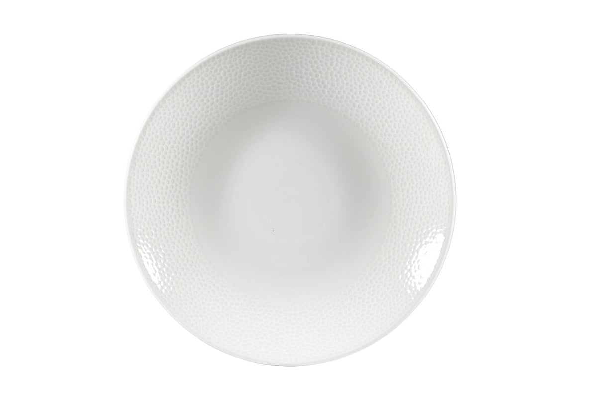 Isla White Coupe Teller tief 25.5cm in Weiss präsentiert im Onlineshop von KAQTU Design AG. Teller ist von Churchill