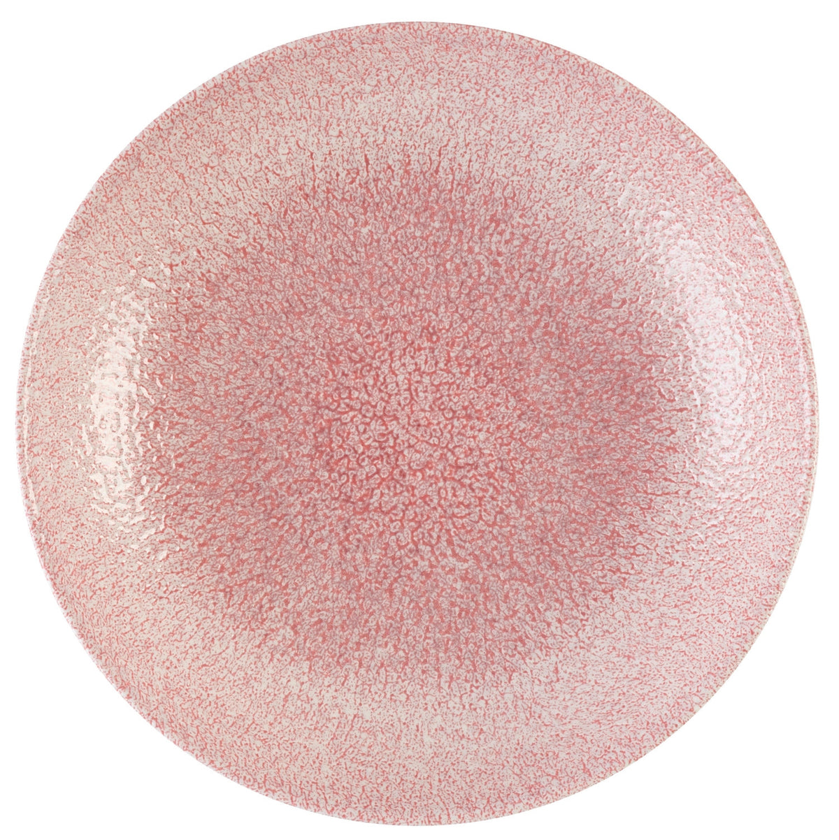 S.P. Raku Pink Quartz Coupe Teller Flach 28.8cm in Pink präsentiert im Onlineshop von KAQTU Design AG. Teller ist von Churchill