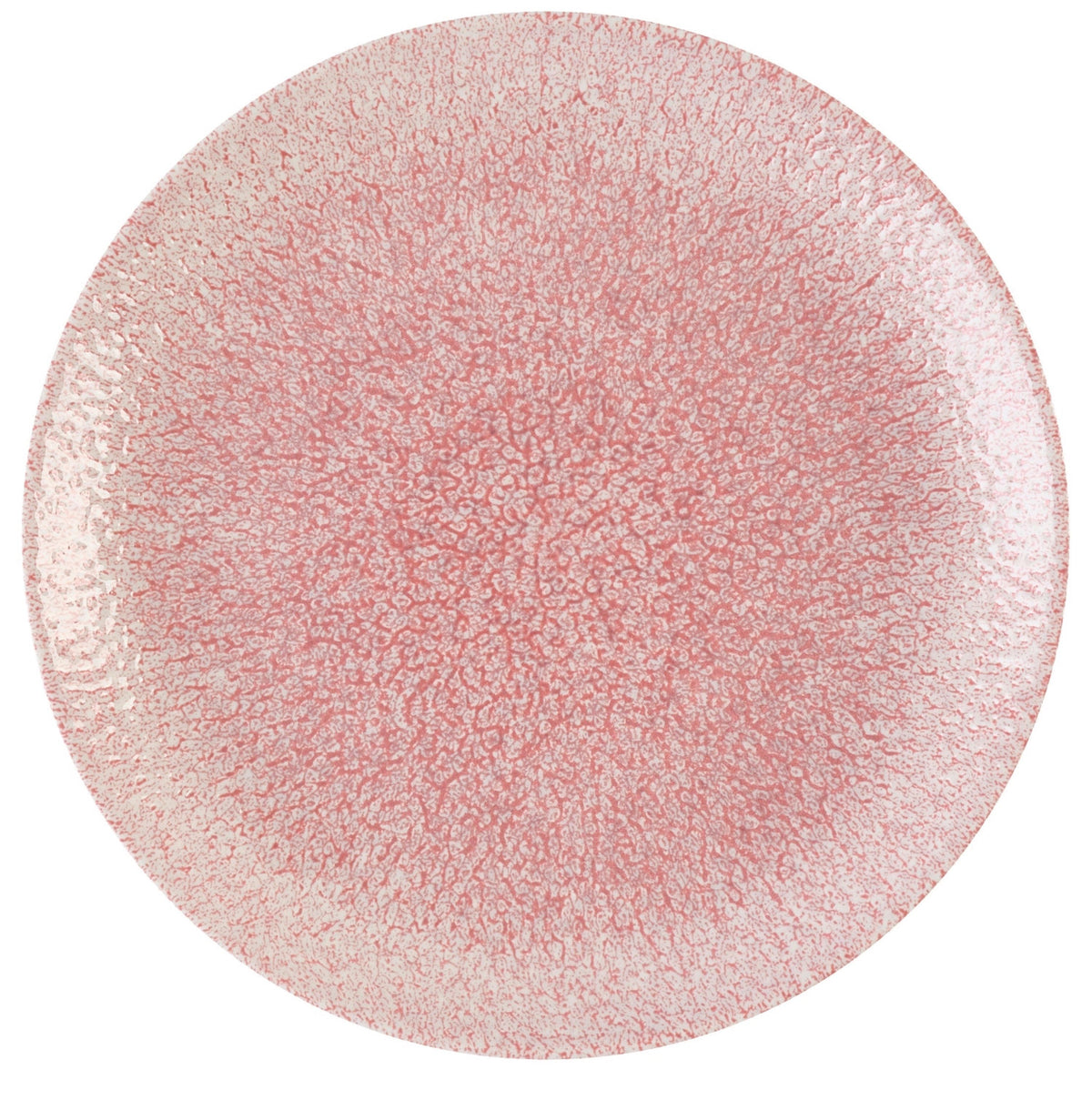 S.P. Raku Pink Quartz Coupe Teller Flach 21.7cm in Pink präsentiert im Onlineshop von KAQTU Design AG. Teller ist von Churchill