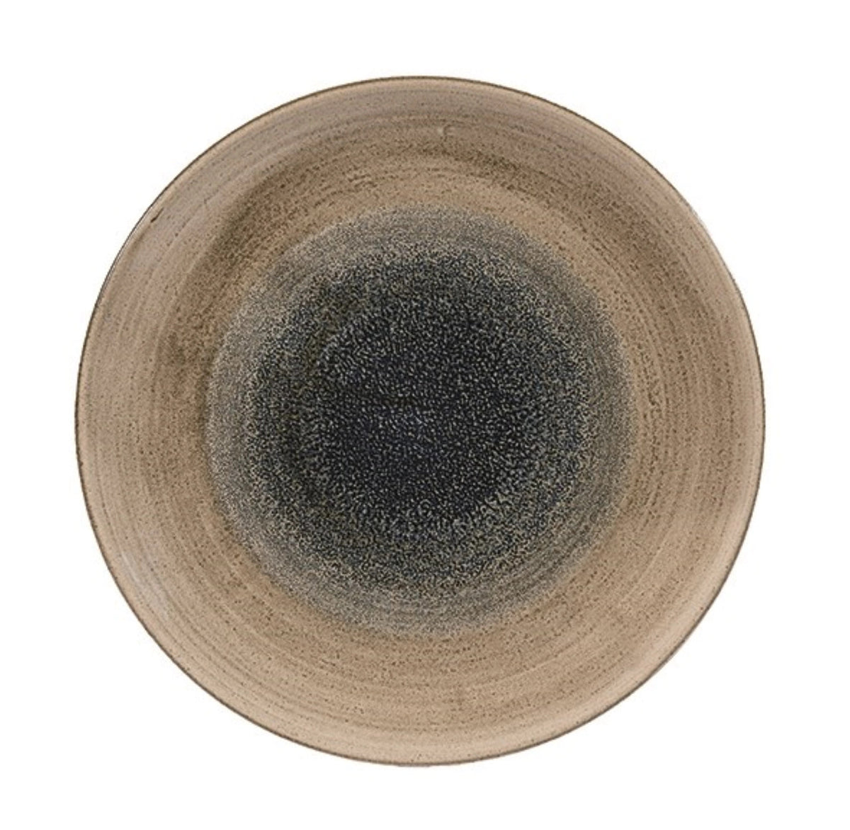 Stonecast Aqueous Bayou Coupe Teller flach 26cm in Beige präsentiert im Onlineshop von KAQTU Design AG. Teller ist von Churchill