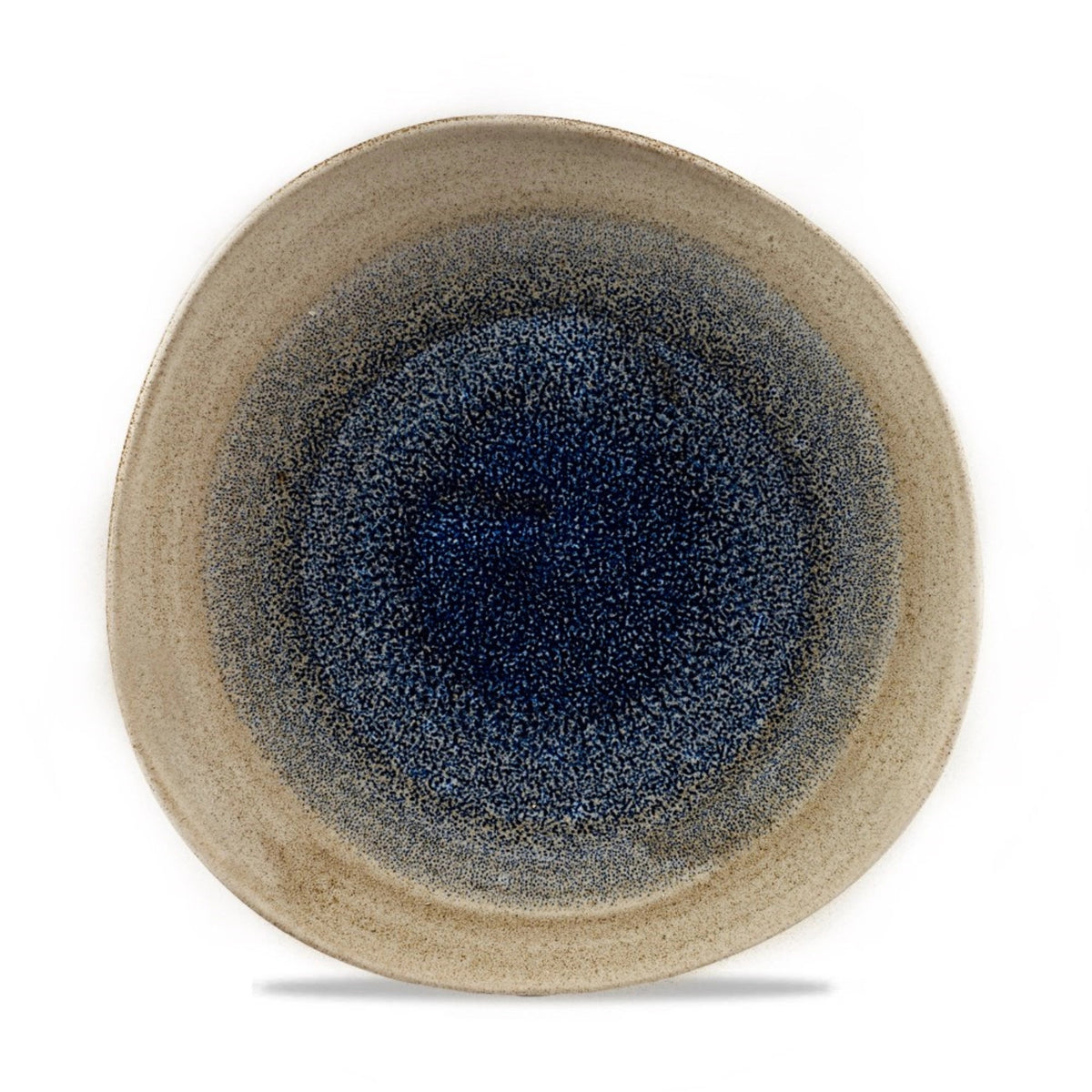 Stonecast Aqueous Bayou Organic Teller flach 21cm in Braun präsentiert im Onlineshop von KAQTU Design AG. Teller ist von Churchill