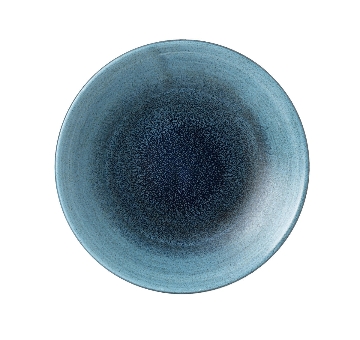 Stonecast Aqueous Lagoon Coupe Teller tief 22.5cm in Blau präsentiert im Onlineshop von KAQTU Design AG. Teller ist von Churchill