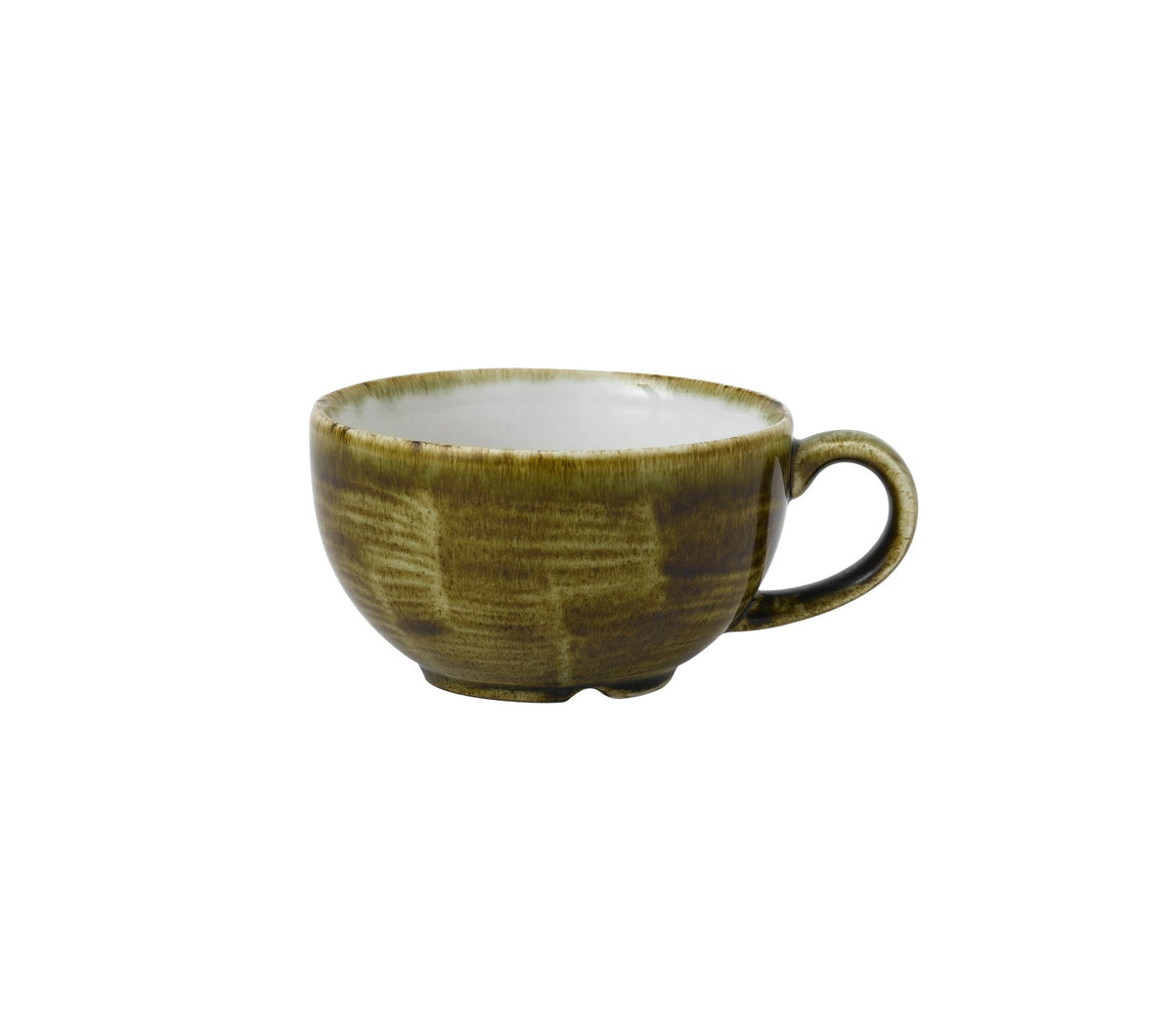 Stonecast Plume Olive Tasse 22.7cl in Grün präsentiert im Onlineshop von KAQTU Design AG. Tasse ist von Churchill