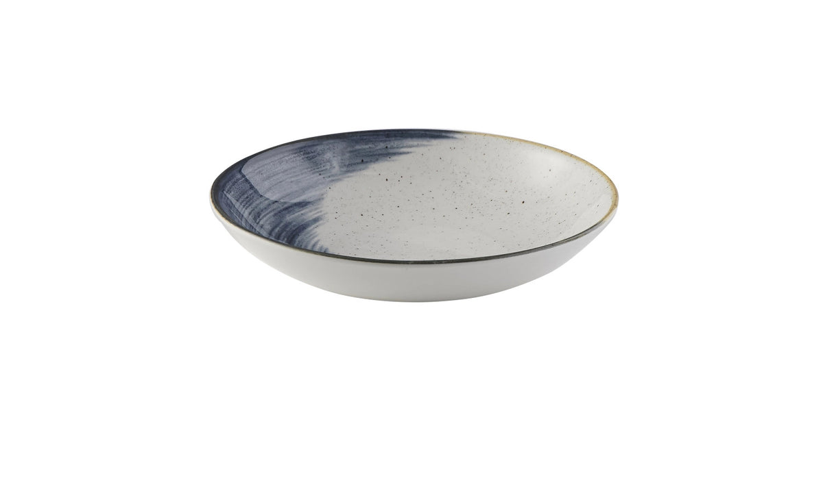 Stonecast Accents Blueberry Coupe Teller tief 24.8cm in Blau präsentiert im Onlineshop von KAQTU Design AG. Teller ist von Churchill