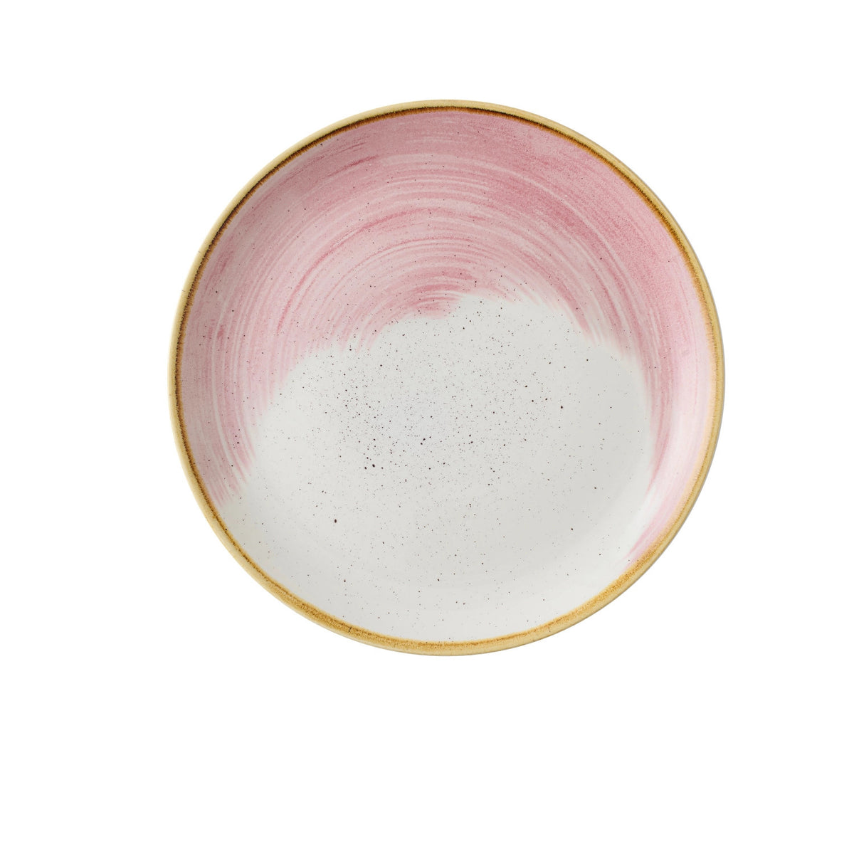 Stonecast Accents Pink Coupe Teller flach 28.8cm in Pink präsentiert im Onlineshop von KAQTU Design AG. Teller ist von Churchill