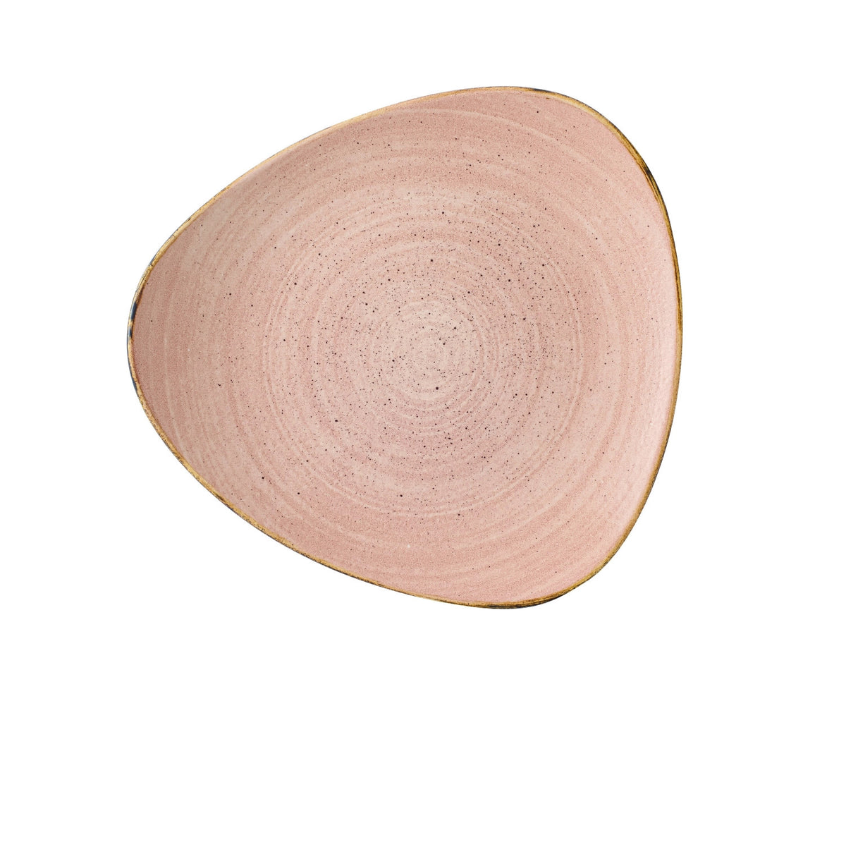 Stonecast Raw Terracotta Triangel Teller 26.5cm in Orange präsentiert im Onlineshop von KAQTU Design AG. Teller ist von Churchill